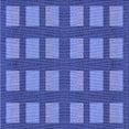 thumbnail image 1 of Ahgly Company Machine Washable Indoor Square Transitional Sky Blue Area Rugs, 4' Square, 1 of 7