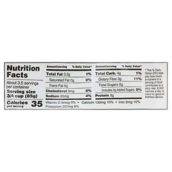 Woodstock Farms Organic Cut Spinach, 10 Ounce -- 12 per case.