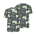 thumbnail image 3 of Daiia Gamers Mens Baseball Jersey Button Down Shirts Short Sleeve Sports Uniforms-Small, 3 of 9
