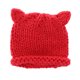 thumbnail image 4 of Bebés Bebés Niñas de Punto Gorro de Corte Beanie Skull Cap Warm Cuff Winter Hat Cap rojo Hugo Gorro de punto de invierno para niños, 4 of 10