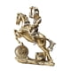 thumbnail image 5 of Estatua Caballero Medieval Figura Decorativa Caballo Escultura Resina Retro Tradicional Adecuada para Decoradores Oficinas Salas Elegantes Y Regalos D 19x7x25cm, 5 of 9