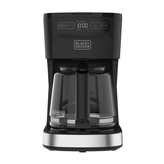 Cafetera Black+Decker 12 Tazas Programable Café Craft Negra