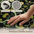 thumbnail image 6 of ODIKA 8'x10' Washable Area Rug Durable, Non-Slip Snake Vintage Forest Damask Vines Abstract Botanical Scroll Border for Living Room, Under Sectional, Family, 6 of 7