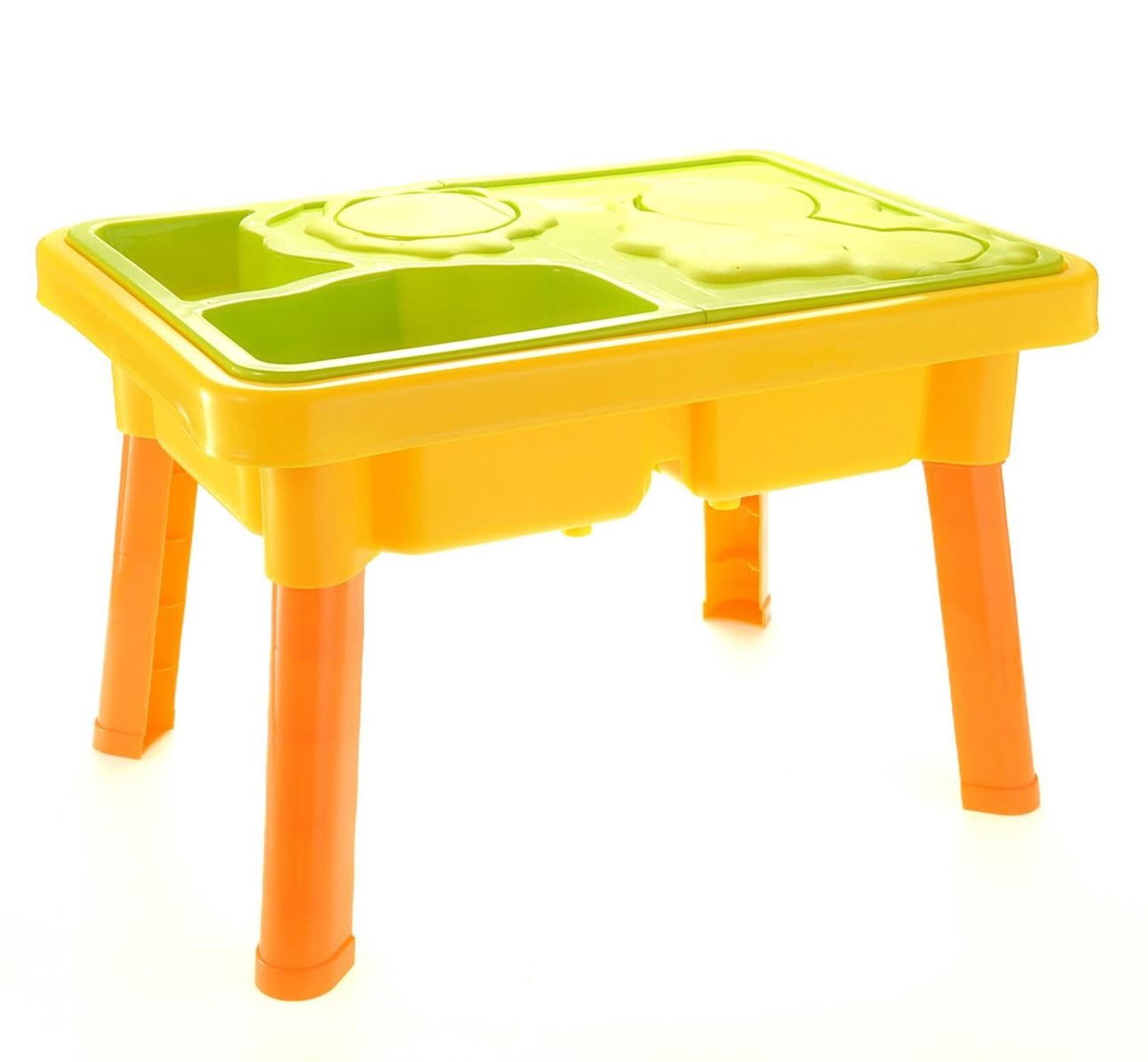 Sandbox Castle 2-In-1 Sand And Water Table W/Beach Playset
