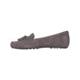thumbnail image 3 of Womens MICHAEL Michael Kors Daisy Moccasin Flats , Gray, 3 of 5