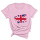 thumbnail image 4 of Fiudx Ropa de Mujer Tops con Estampado de Moda para Mujer, Blusa de Manga Corta, Camisetas Divertidas con Cuello Redondo, 4 of 4