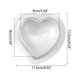 thumbnail image 4 of Molde de pastel de amor de esquina afilada individual de 4 pulgadas, herramienta para hornear Chocolate para el Día de San Valentín DIY Wmkox8yii gf7938, 4 of 4
