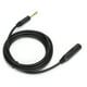 thumbnail image 4 of Cable de extensión de audio estéreo macho a hembra de 6,35 mm con conductor de cobre puro y blindaje para tarjeta de sonido/guitarra eléctrica (6 m), 4 of 14