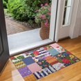 thumbnail image 2 of Pioneer Flower Floral Print Pattern Door Rugs,Washable Non Slip Door Mats Indoor,Decorative Door Mats,Entry Mat Indoor for Entrance,Bedroom,Kitchen,Bathroom,17"x30", 2 of 6