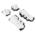 thumbnail image 4 of 4 Pcs Front Hind Horse Tendon Boots, Breathable Design Horse Boots, PU Neoprene Open Front Jumping Tendon Horses Boots with Ventilation Holes for Jumping, Trail Riding, Turnout, 4 of 8