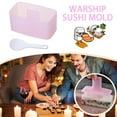thumbnail image 3 of Eco-Friendly Food Grade Plastic PP Rectangular Sushi Maker for Home Kitchen and Restaurant, 3 of 9