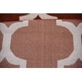 thumbnail image 5 of Unique Loom Trellis Collection Area Rug - Philadelphia (3' 3" Round Dark Terracotta/Beige), 5 of 11