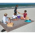 Patio Mats 9' x 12' Reversible RV Patio Mat, Indoor / Outdoor Rug
