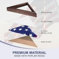 thumbnail image 4 of US Made Flag Case for 5' x 9.5' Flag Walnut Finish, 4 of 6
