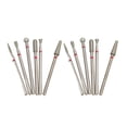 thumbnail image 3 of Manicure Polishing Bit, Wear Resistant Multifunctional Less Dust 12 Pcs Nail Drill Bits Set  For Home Manicure Salon, 3 of 8