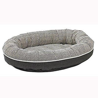 Bowsers Designer Orbit Dog Bed Herringbone Large 42x32 Bowsers Designer Orbit Dog Bed Herringbone Large 42x32