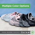 thumbnail image 2 of GRIPPY YOGA BARRE SOCKS 2PK - HIGH TIDE, 2 of 7
