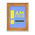 thumbnail image 1 of I Am From Botswana Desktop Wooden Photo Frame Display Picture Art Painting Multiple Sets, 1 of 3