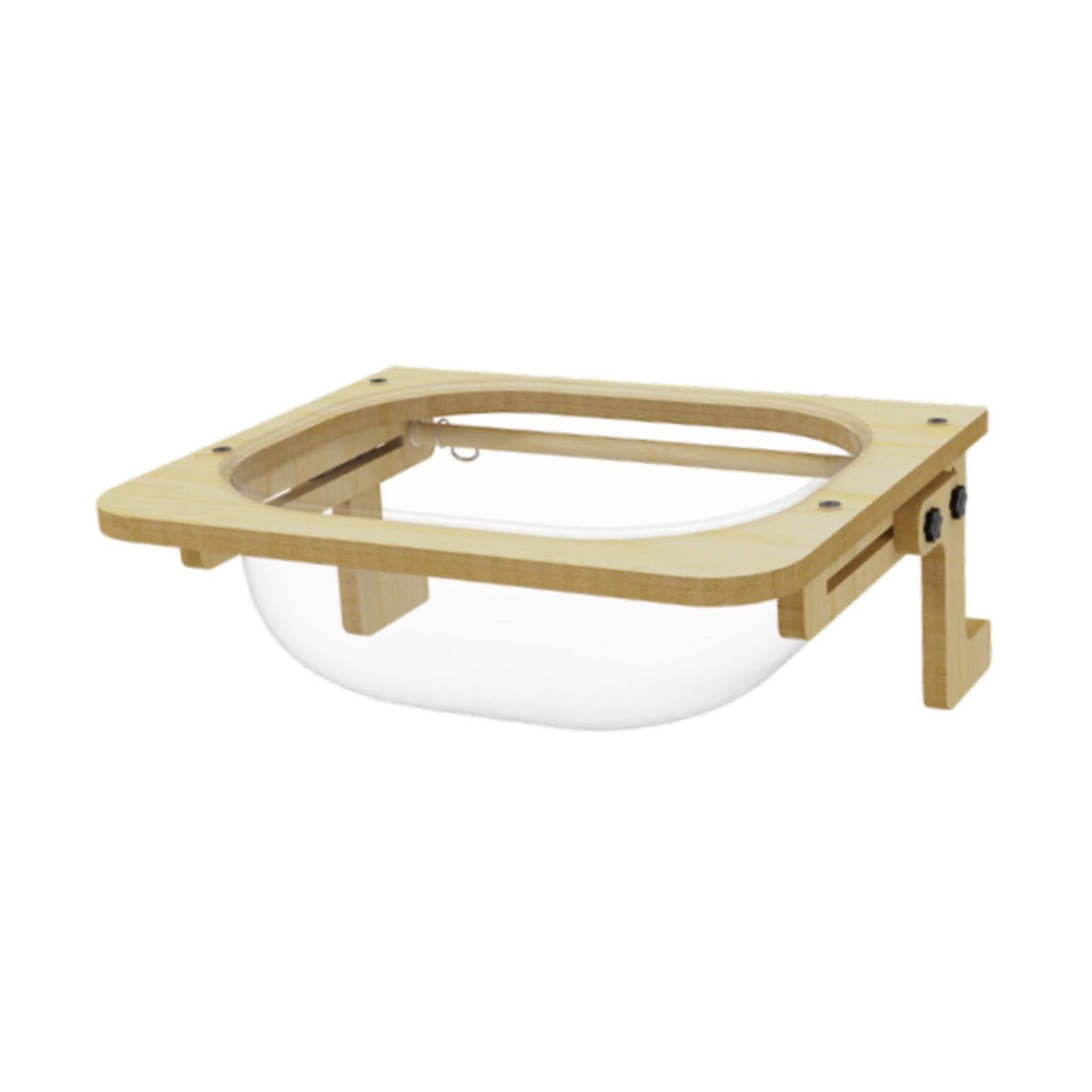 Vaveren Cat Window Hammock Washable Cat Window Perch for Playing Napping Overlooking