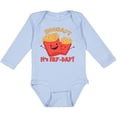 thumbnail image 3 of Inktastic Hooray It's Fry-Day with Cute Fries Boys or Girls Long Sleeve Baby Bodysuit, 3 of 5