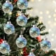 thumbnail image 4 of Bolas de Navidad de Cristal Transparente, Bolas de Navidad de Cristal Transparente, Adornos Colgantes de Navidad, Bolas de Navidad Transparentes, Adornos de Navidad Colgantes, Estilo de Navidad, 4 of 6