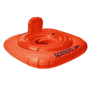 Speedo Sea Squad Infant Kids Swimming Swim Pool Seat Aid Orange - 0-12 Months