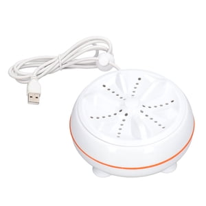 Laveuse les turbines à ultrasons,27W Mini laveuse la turbine blanche à ultrasons Mini Laveur à ultrasons de qualité inégalée
