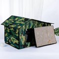 thumbnail image 4 of Pet Shelter Foldable Warm Cat House for Outdoor Cats Cat Bed C, 4 of 5