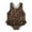 Coffee, variant on Gerichy Toddler Girl Swimsuit,Girls Bathing Suit Toddler Girls Sleeveless Printing Beach Bathing Baby Suit Girls 2PC Swimwear Swimsuit