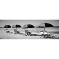 thumbnail image 3 of Peck, Gail 24x11 Black Modern Framed Museum Art Print Titled - Beach Reunion, 3 of 5