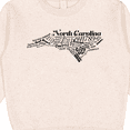 thumbnail image 3 of Inktastic North Carolina Word Salad Toddler Sweatshirt, 3 of 4