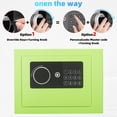 thumbnail image 3 of Dinero electrónico digital Safe CDC DIGI, 4,6 L, acero verde, 3 of 7