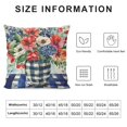thumbnail image 5 of PHYHOO Decorations Pillow Covers Flag Floral Jar Freedom Buffalo Plaid Throw Pillow Covers Patriotic Pillows Decor Cushion Case, 5 of 5