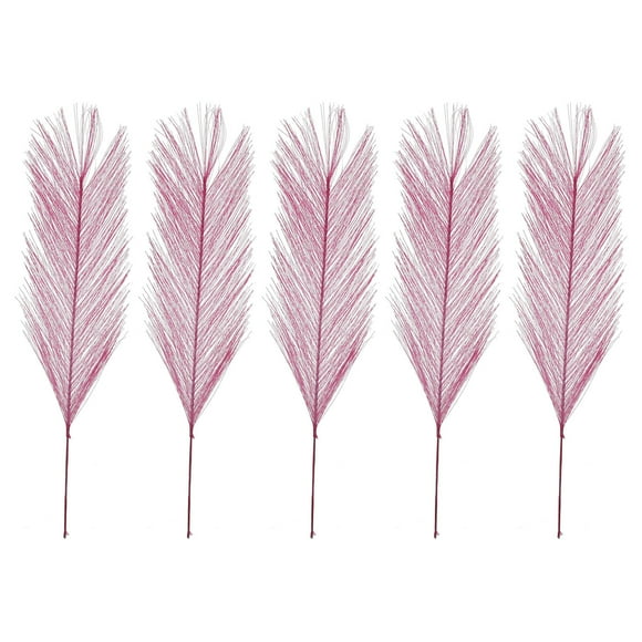 50 unids imitación Phoenix-tail Ferns Decoración Plantas Artificiales Boda Flor