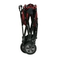 thumbnail image 3 of Mac Sports Chariot Utilitaire de Jardin Extérieur Pliable et Rabattable avec Table, Bordeaux, 3 of 7