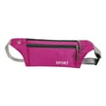 thumbnail image 3 of Running Waist Pack Lightweight Adjustable Waist Pouch for Gym Sports Fitness Pink, 3 of 9