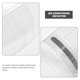 thumbnail image 2 of Air acondicionador ajustable deflector colgante de aire acondicionado deflector de ventilación transparente, 2 of 4