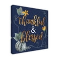 thumbnail image 2 of Melissa Wang 'Indigo Harvest I' Canvas Art, 2 of 3