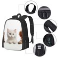 thumbnail image 2 of Balery Cute Kittens And Puppy Mochila para hombre y mujer - Tela Oxford 600D resistente - Gran capacidad, resistente al agua, ideal para la escuela, viajes y senderismo, 2 of 6