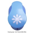 thumbnail image 5 of Hole Punch Paper Punchers Scrapbooking Cards Effortless Manual Tools. Effortless 6.3-7.5CM Art Easy and Fast Manual Tools Multiple Types DIY Kids chrysanthemum, 5 of 5