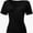 Black, variant on Women Sexy Deep V Neck Casual Tops