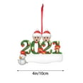 XCVBTZQG PVC Art Personalized Survived Family Of Ornament 2025 XCVBTZQG PVC Art Personalized Survived Family Of Ornament 2025