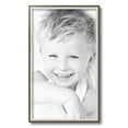 thumbnail image 2 of ArtToFrames 13x22" Silver with Stained Grey Picture Frame, Silver Wood Poster Frame, with Regular Acrylic and 2 (FBPL-4767), 2 of 7