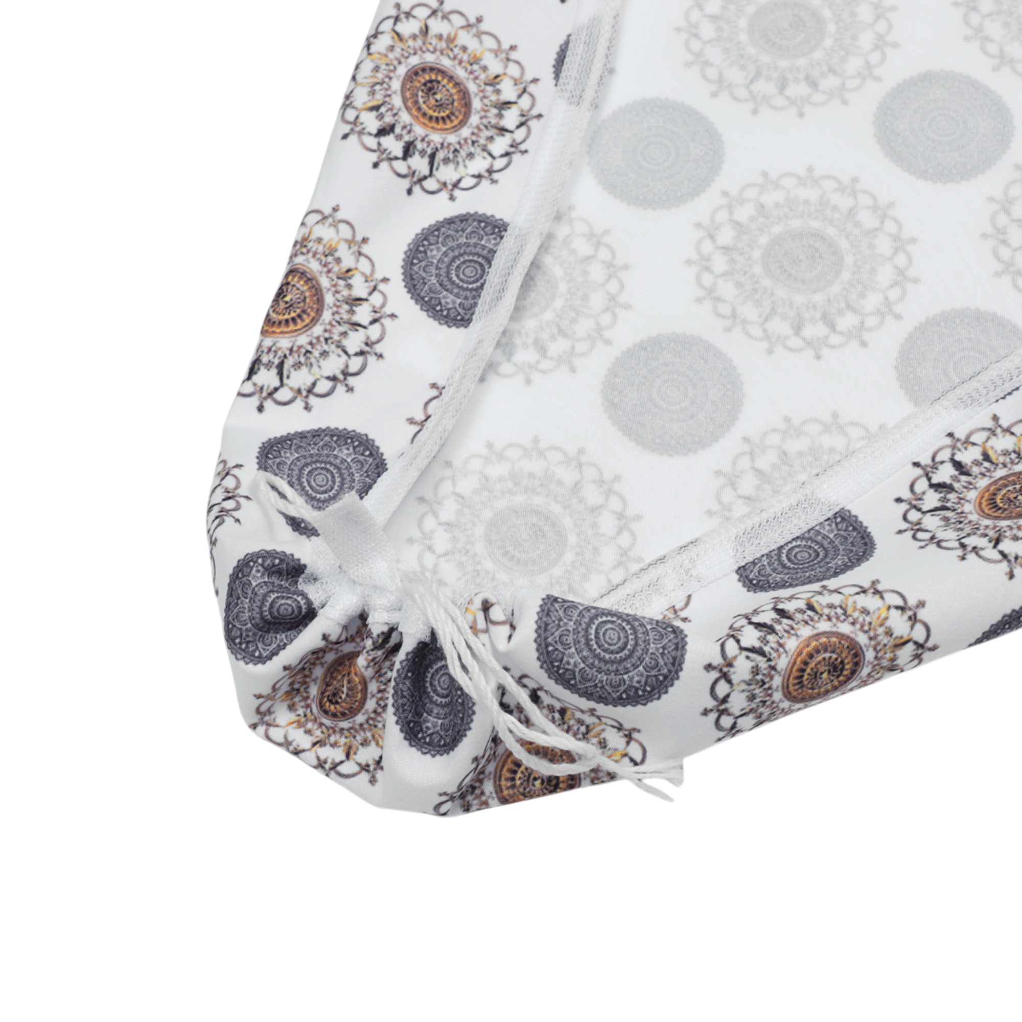 Unique Bargains Durable Ironing Board Cover 1 Piece Standard Gray Blue, Brown