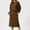 Brown Womens Clothes, variant on The Big Save of Today kttectoa Outfits for Women Trendy Fall Winter Outfits for Women Solid Long Sleeve Crew Neck Pullover Tops and Side Slit Skirts Matching Sets for Women Cyber_Monday