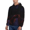 thumbnail image 4 of Saiise Five Nights At Freddy'S Men's Graphic Print Long Sleeve Drawstring Hoodie Pullover Sweatshirt-Large, 4 of 6