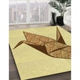 thumbnail image 3 of Ahgly Company Machine Washable Indoor Rectangle Transitional Cinnamon Brown Area Rugs, 5' x 8', 3 of 7