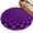 Purple, Black, Magenta, variant on Round Rugs 4Ft, Black White Checkered Round Area Rug Washable Indoor Throw Carpet, Modern Abstract Art Soft Non Slip Circle Rug for Kitchen Nursery Room Home Decor Aesthetic