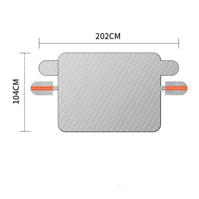 EGNMCR Magnetic Car Windshield Cover Car Snow Cover Magnetic Car Windshield Cover Car Snow Cover Snow shield