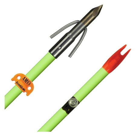 A203-FLO Fluorescent Green Fiberglass Arrow Chaos FX Point & Safety Slide